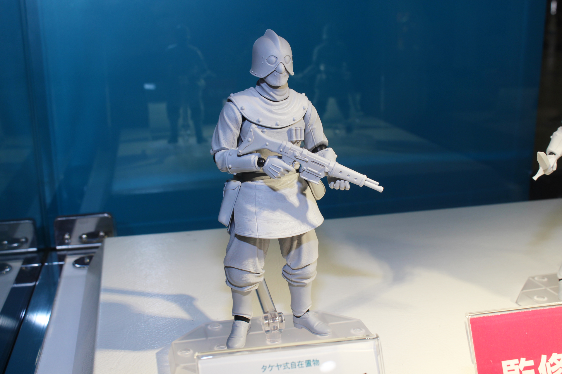 「タケヤ式自在置物 トルメキア コマンド兵」。12月発売予定。価格は未定