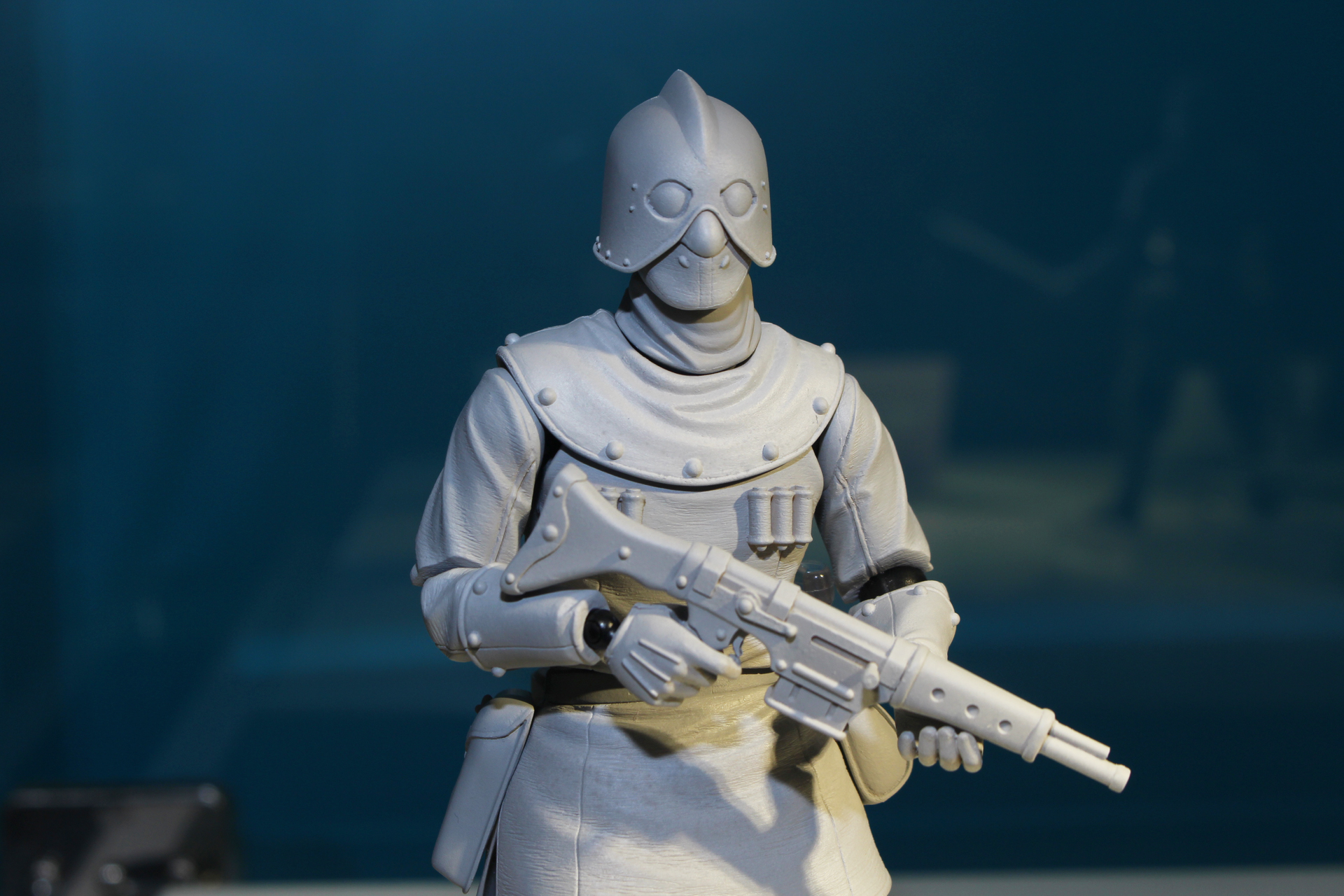 「タケヤ式自在置物 トルメキア コマンド兵」。12月発売予定。価格は未定