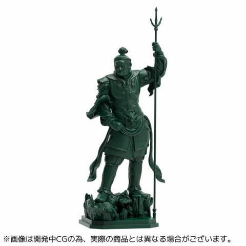 力強い立ち姿を再現。海洋堂、四天王像の持国天をプラモデル化 - HOBBY