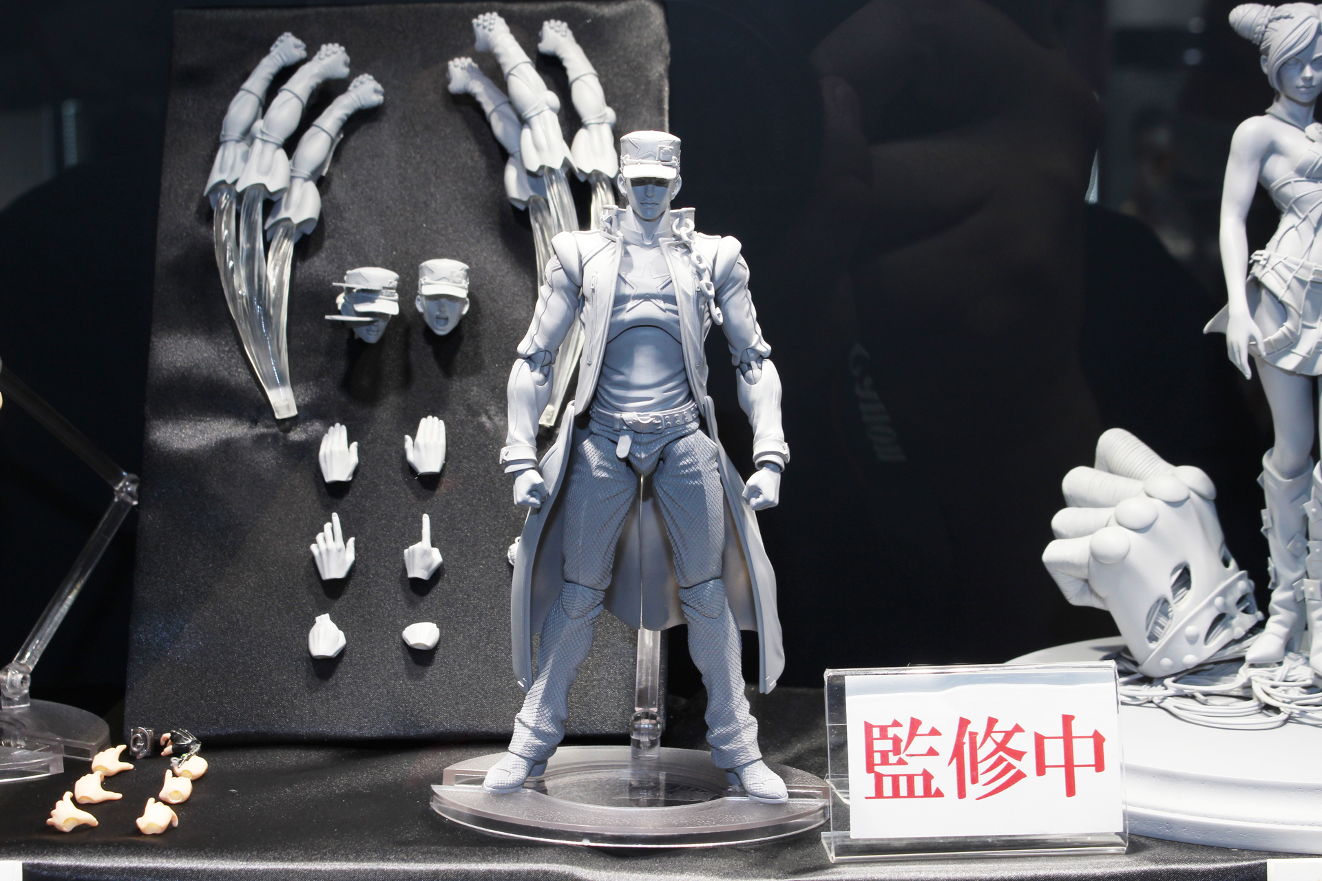 「超像可動 ジョジョの奇妙な冒険 第6部 ストーンオーシャン 空条承太郎」。発売日未定（10月予約開始予定）、価格未定