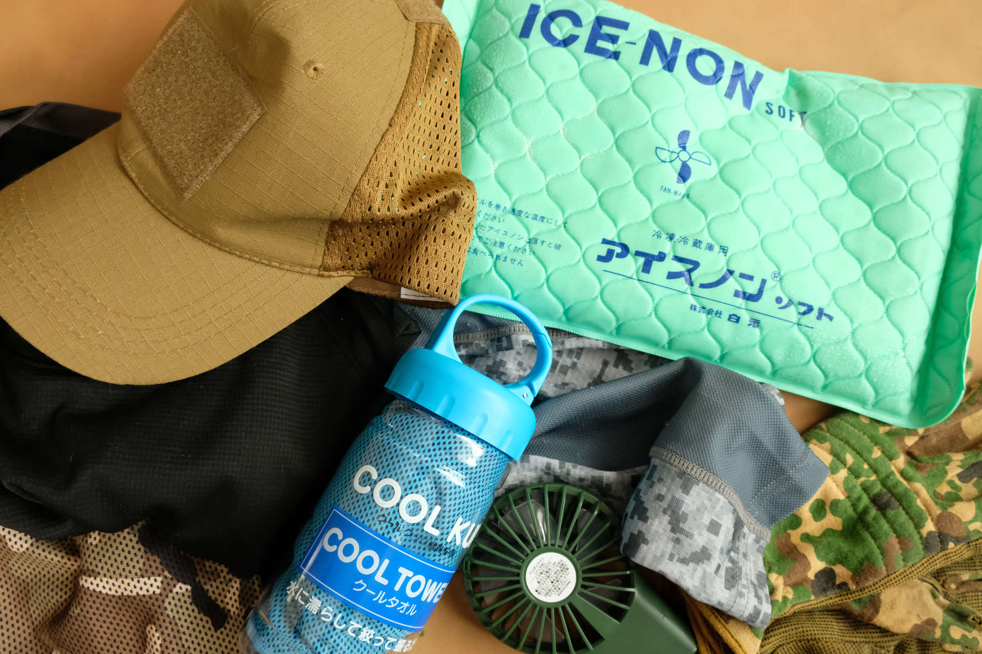 手軽に購入出来る価格のグッズで涼を取ろう