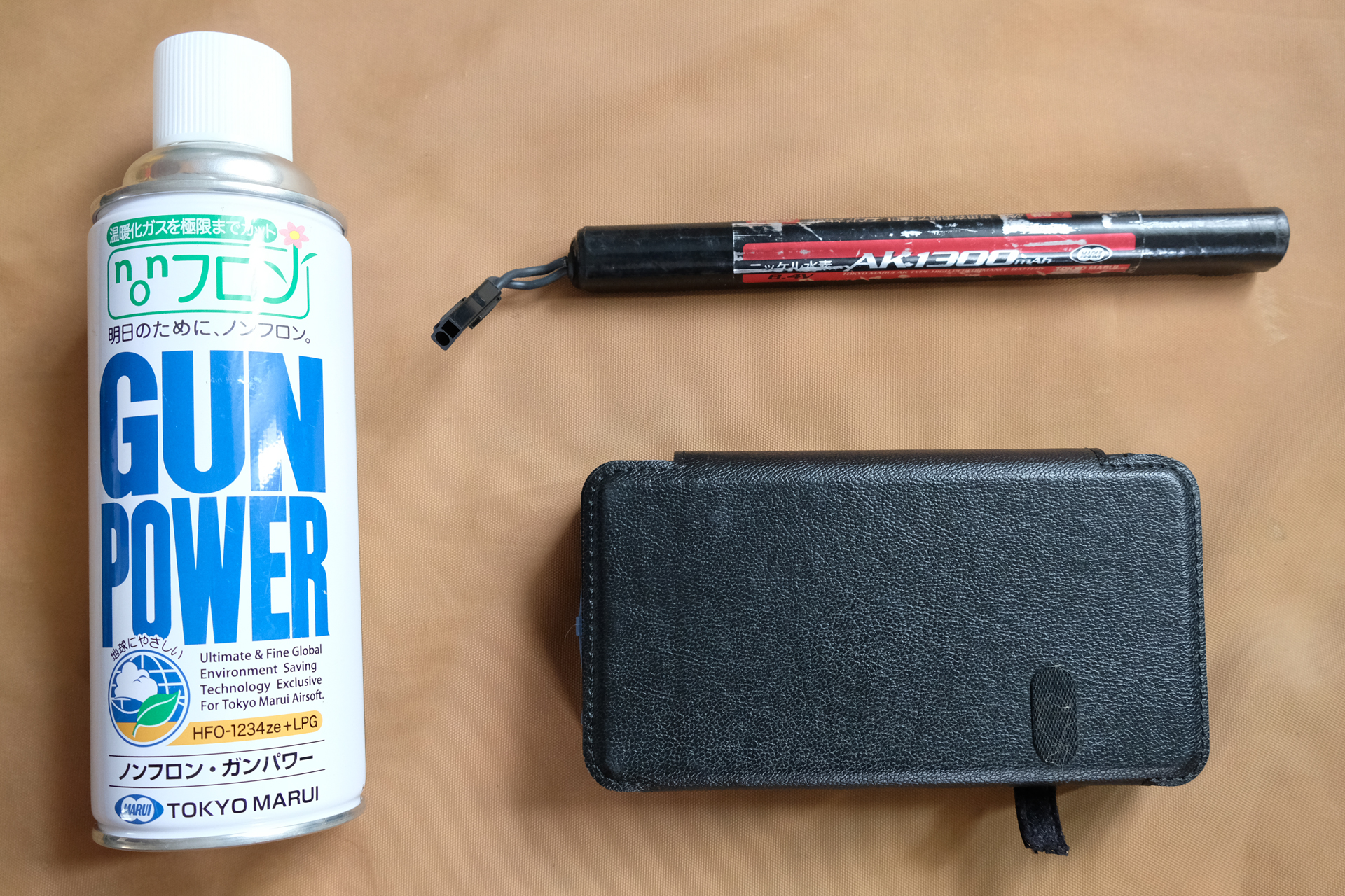 ガスガン用ボンベと電動ガンのバッテリー、モバイルバッテリーに高温は大敵だ