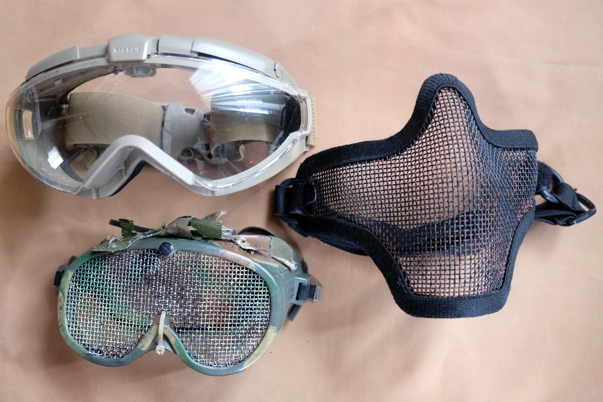 夏は特にゴーグルでサバイバルゲームの快適さが左右される