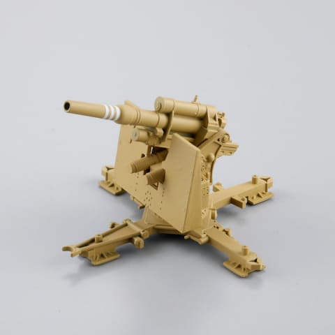 ドイツ機甲師団のティーガーIIやキューベルワーゲンなどがデフォルメ