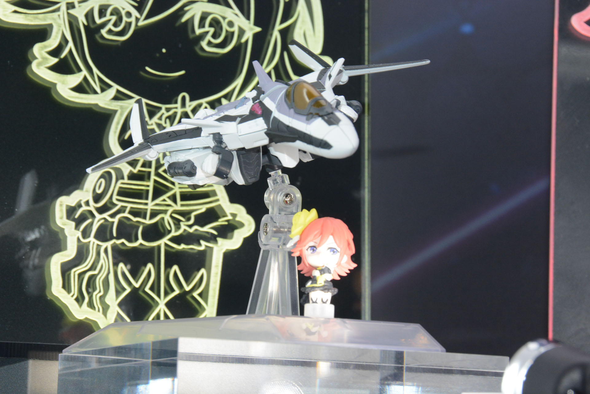 「TINY SESSION VF-31F ジークフリード(メッサー機) with カナメ」