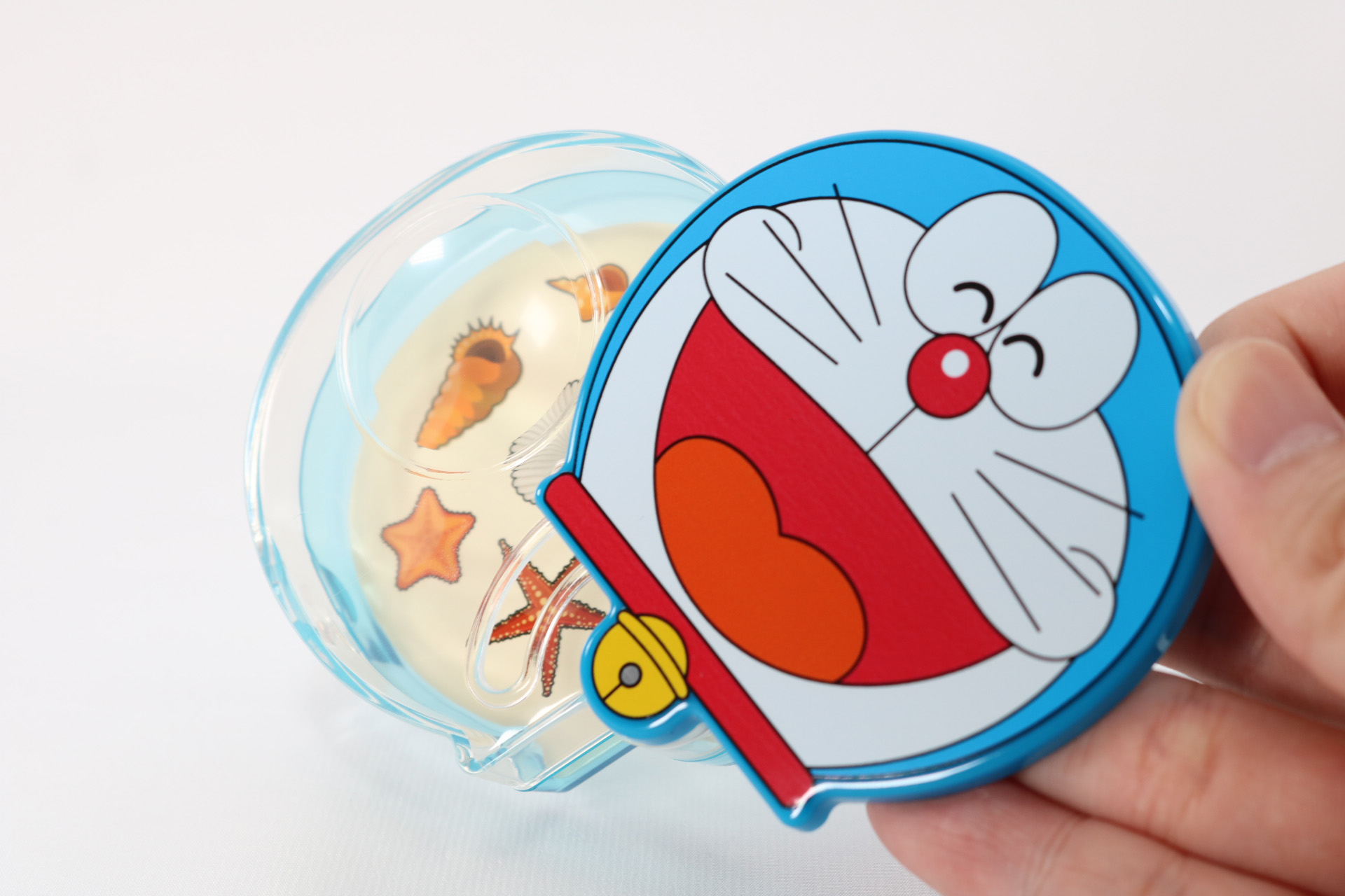 蓋部分がスライドする