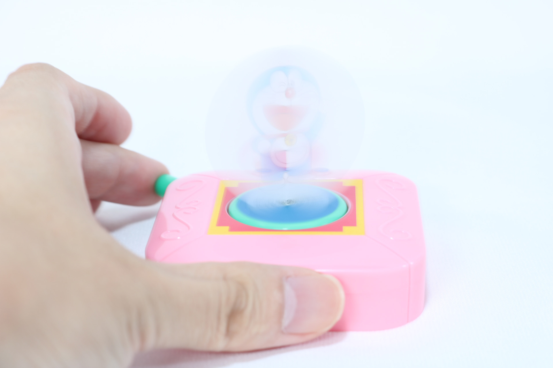 カードが回転して裏面の洋服などを着ている風に見える