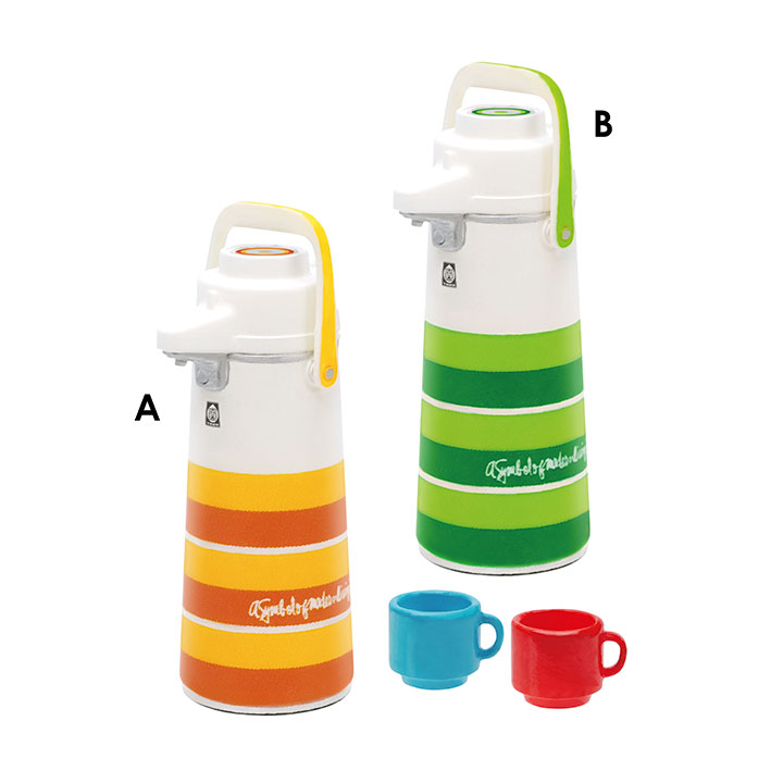 タイガー エアー押すポット 品番：PA型＋コップ2個