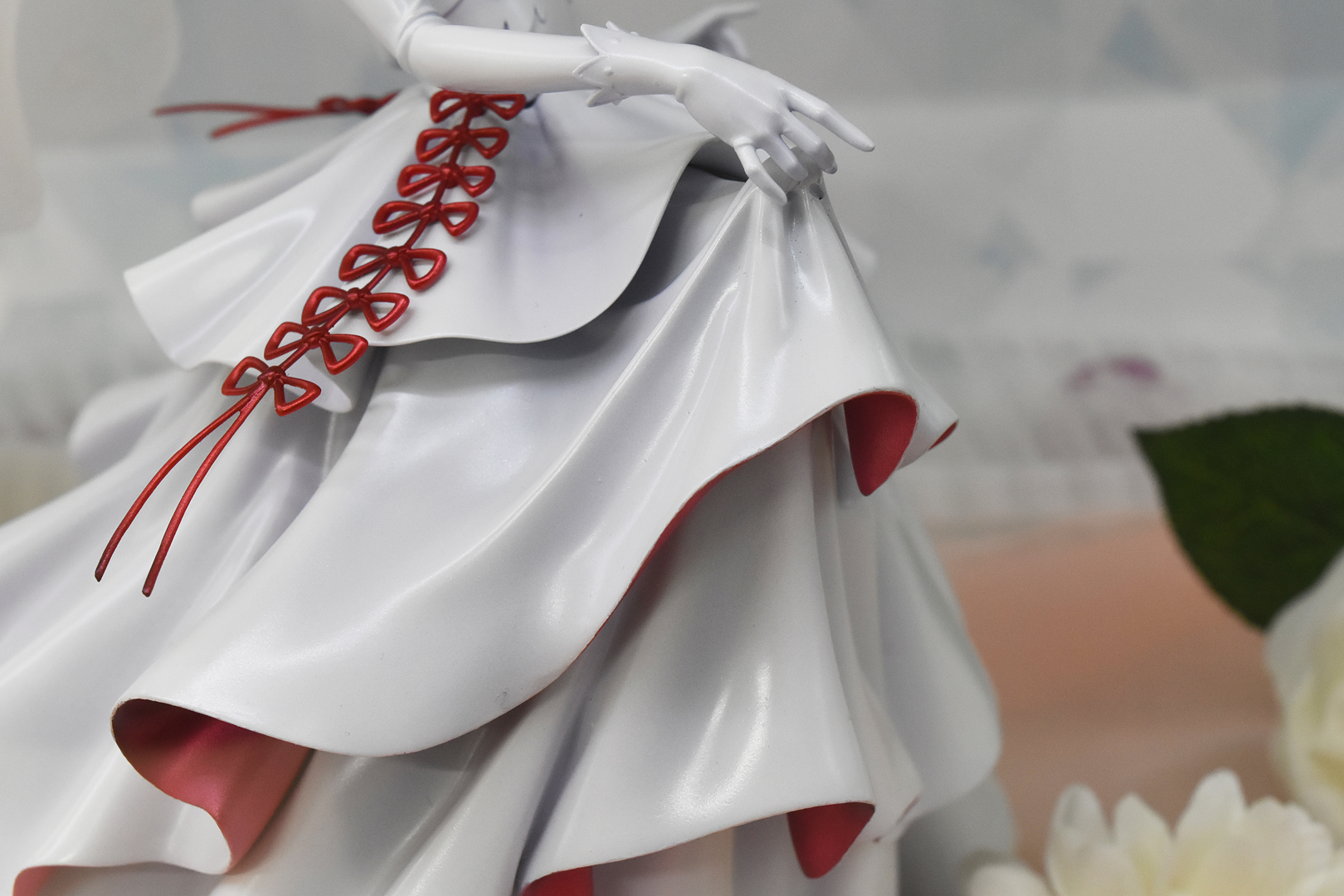 白と赤のコントラストが非常に映える