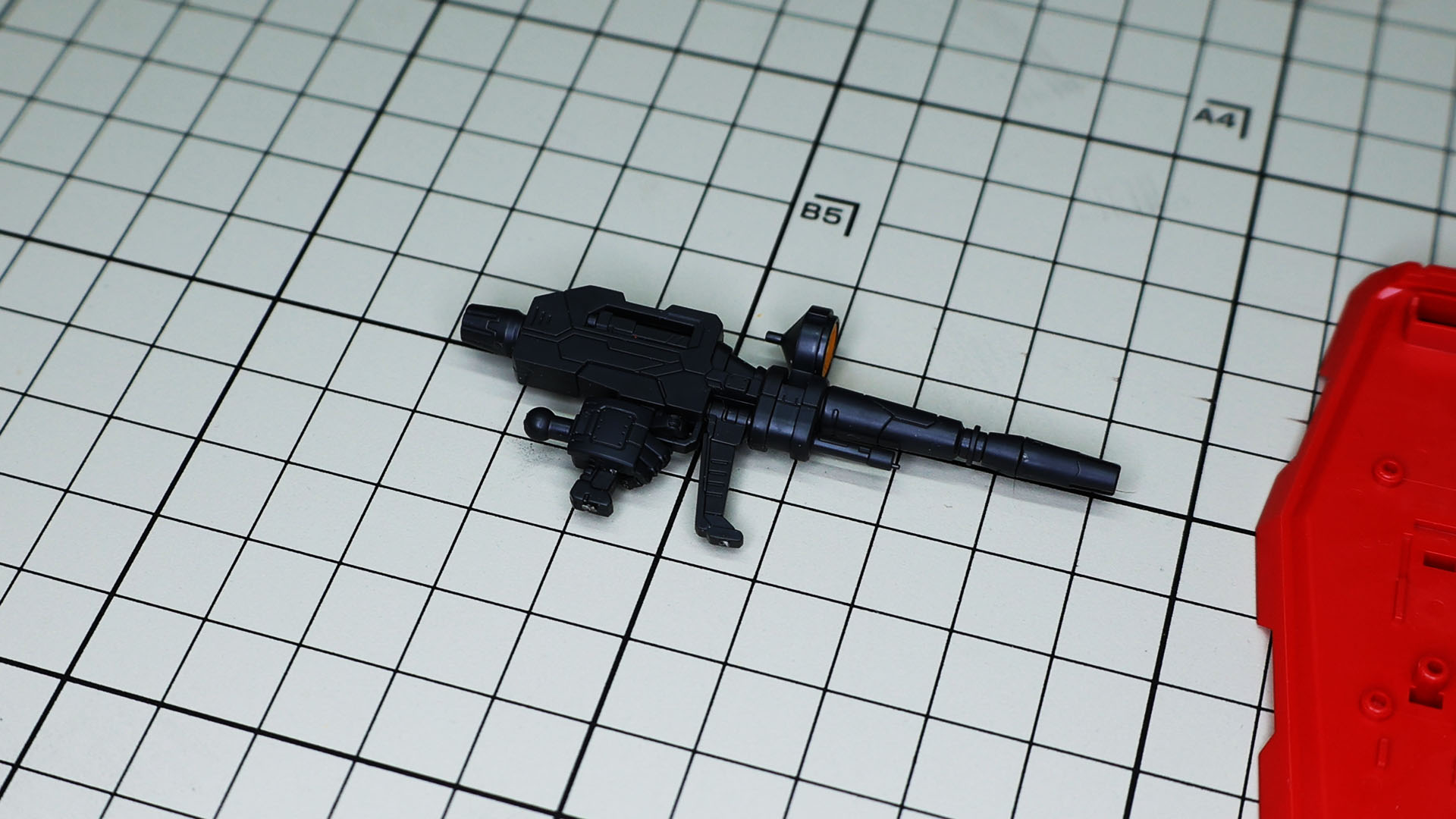 銃器用ハンドに持たせることができます