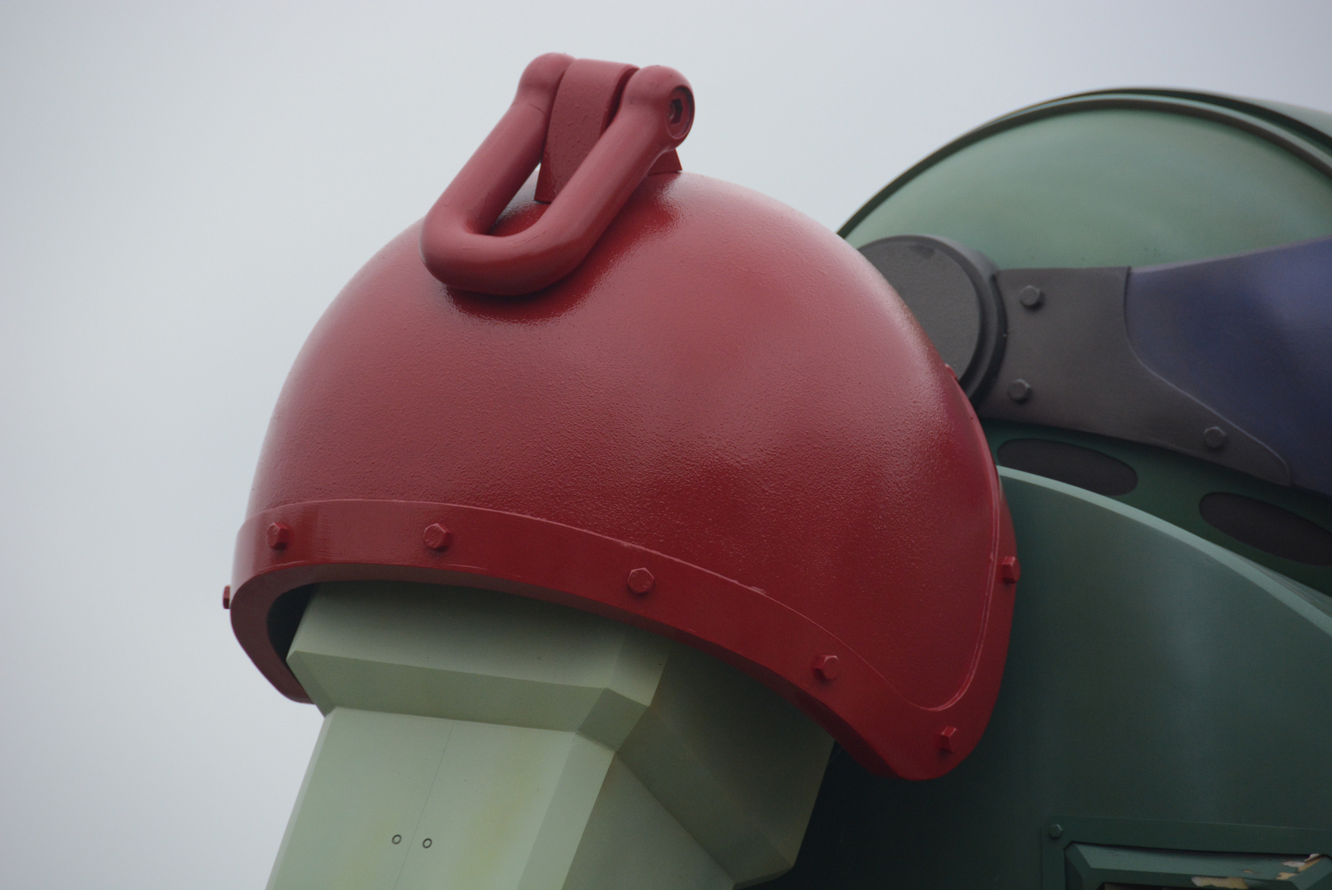 スコープドッグの肩が赤く塗られている。このロボットが何かもわからない人も多いだろう。しかし、このロボットの肩が赤いのは、ファンには特別な魅力なのだ