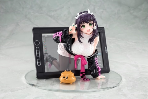 にしざーさん illustration by 西沢5ミリ 1/6 完成品 フィギュア 箱入り娘 人気イラストレーター・西沢5㍉氏の分身「にしざーさん」が