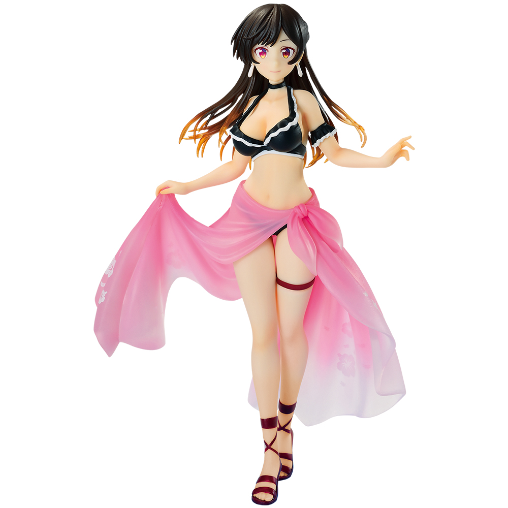 一番くじオリジナル衣装の水着姿で立体化された水原千鶴のフィギュア。サイズは約18cm