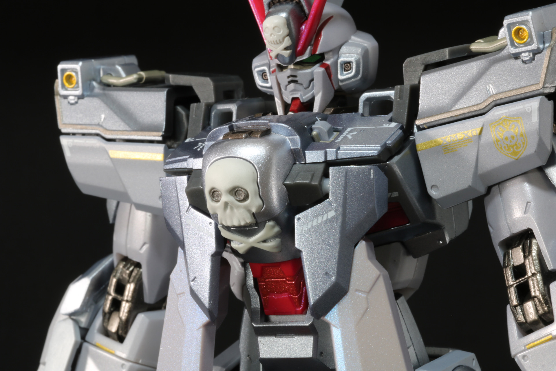 フルクロスを纏った装甲に付け替える