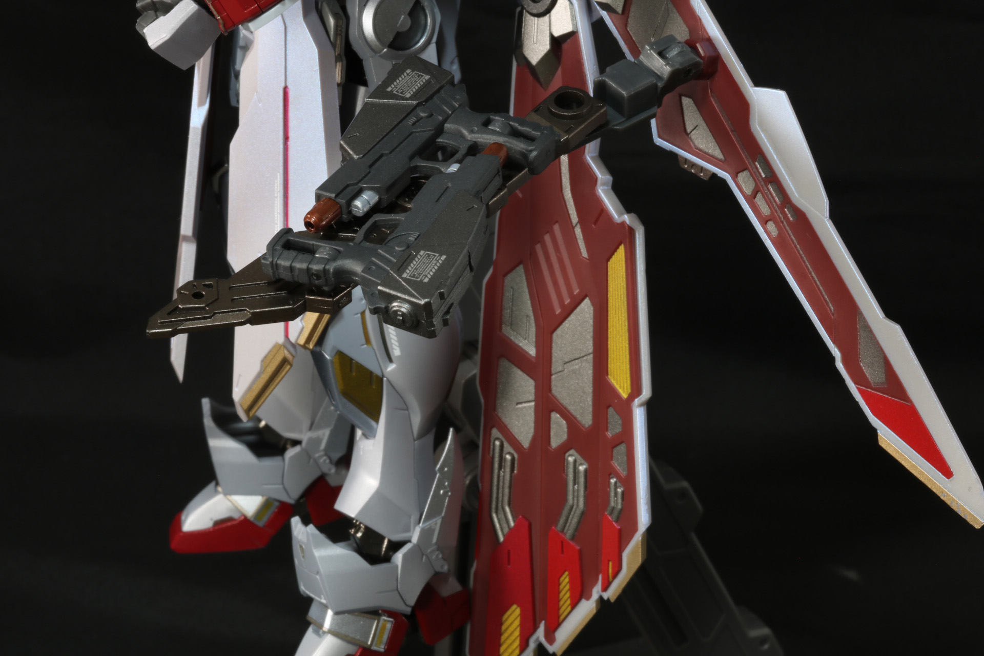 武装を装着した状態でもしっかり保持ができる