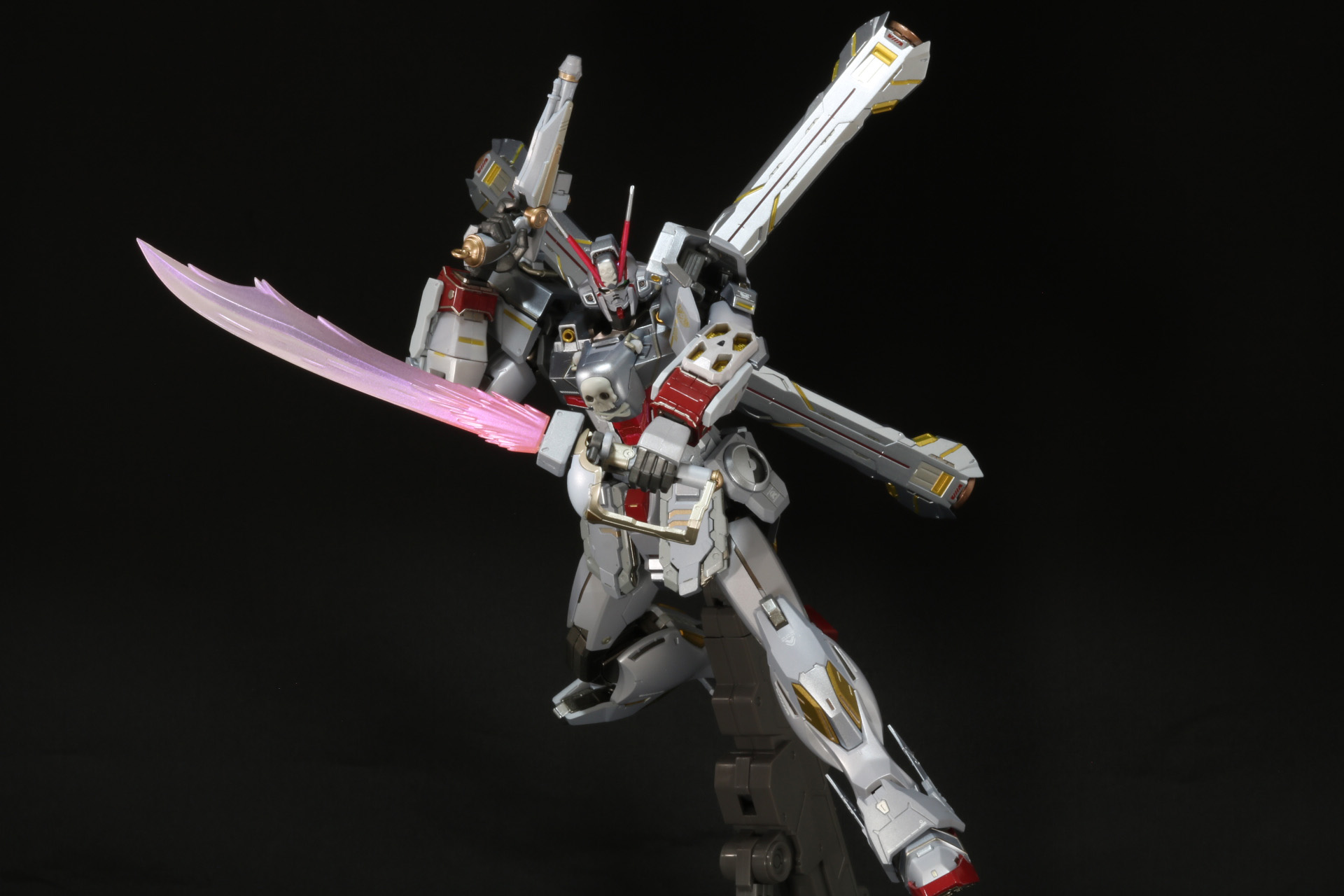 ビーム・ガンとビーム・ザンバーが連結したビーム・ザンバー