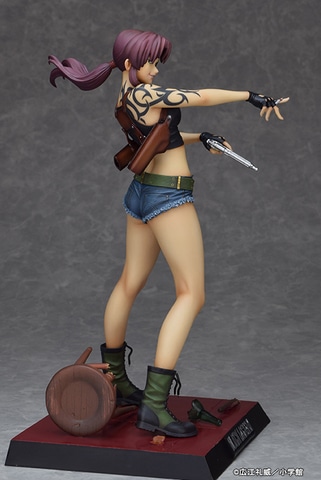 ブラックラグーン　レヴィ　冬服　日本　フィギュア ブラックラグーン レヴィ 1/8 完成品フィギュア[ジュン