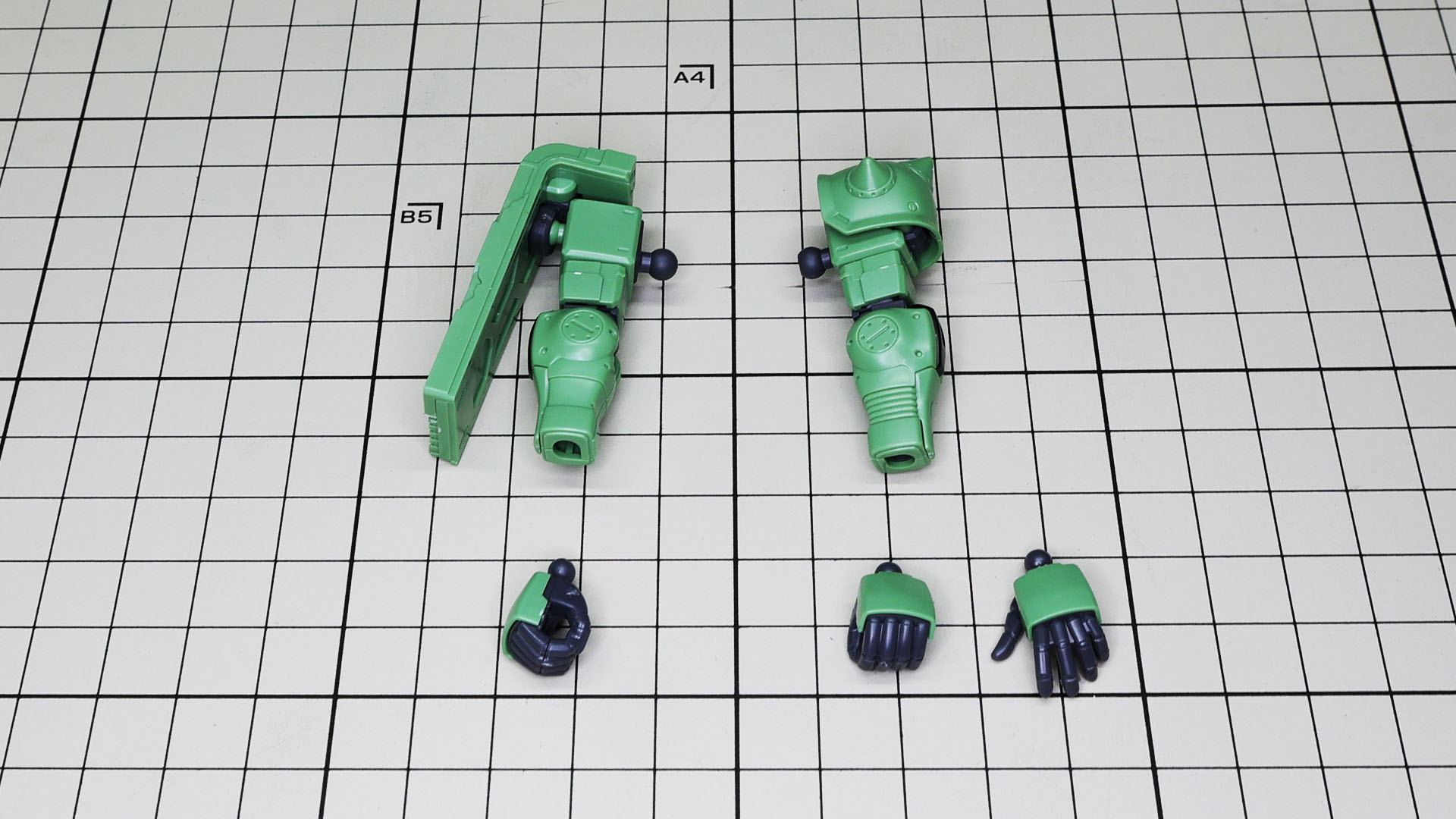 腕部が完成しました