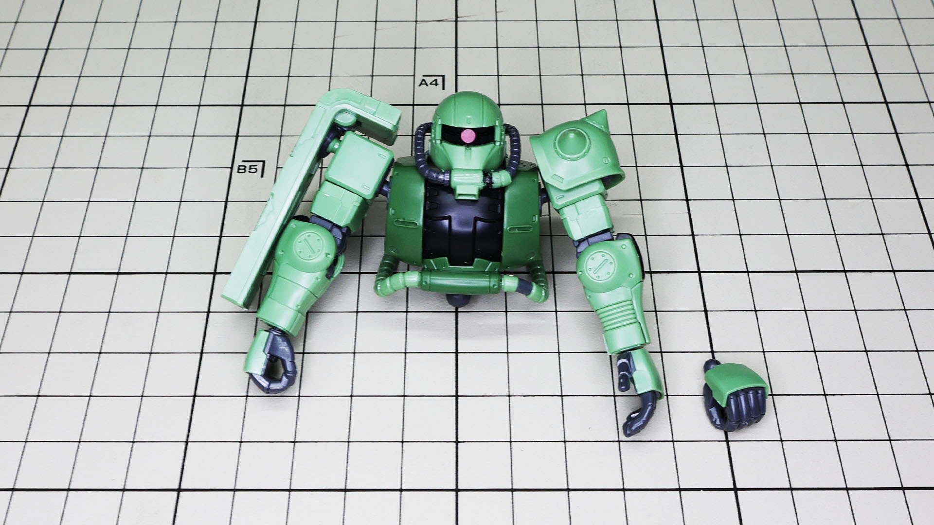 ボディに組付けるとこれまたバランスがいいですね