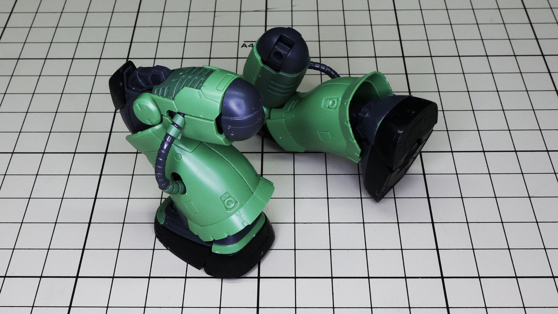 立膝も破綻なく決まります