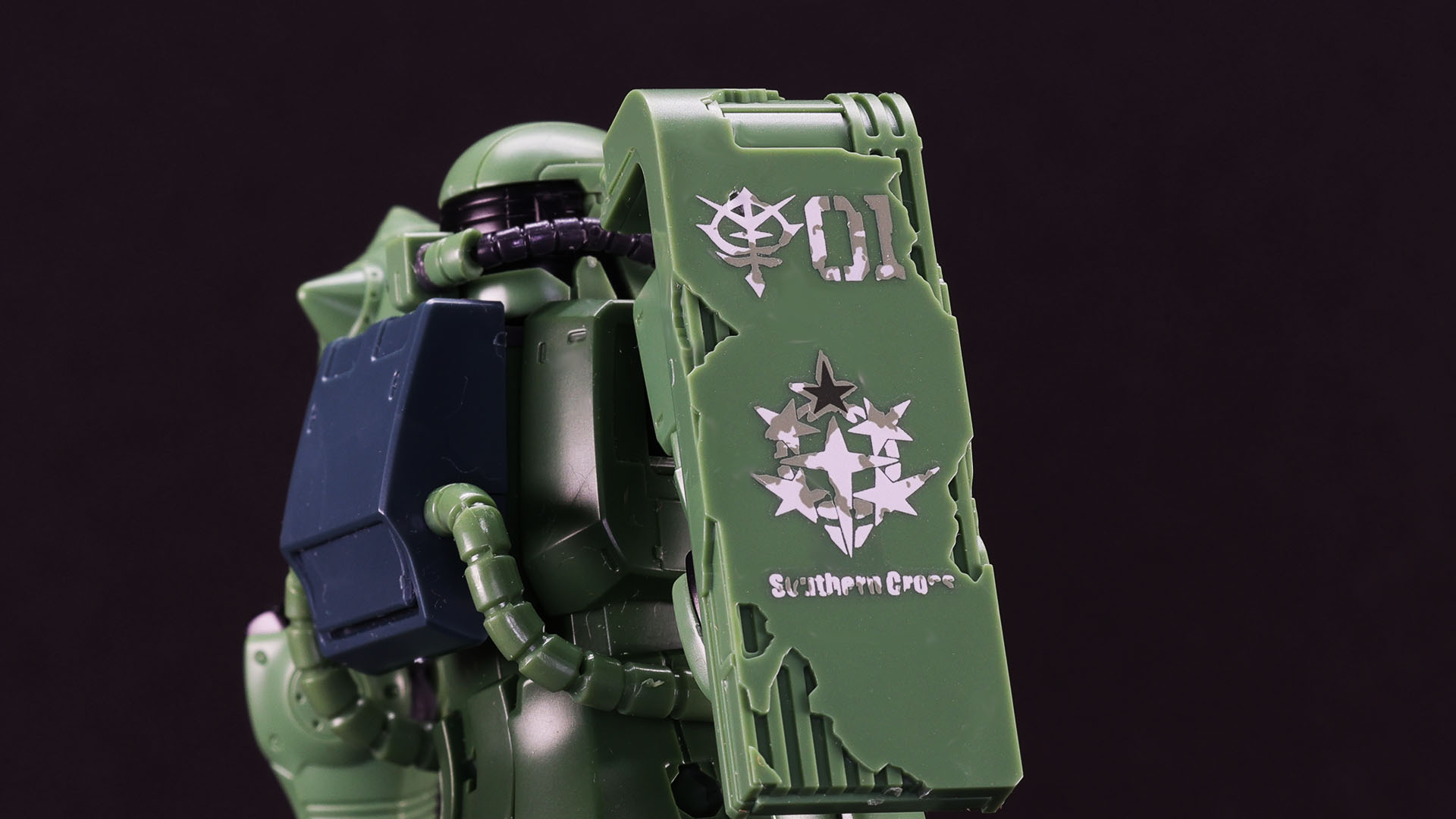 かすれたマーキング