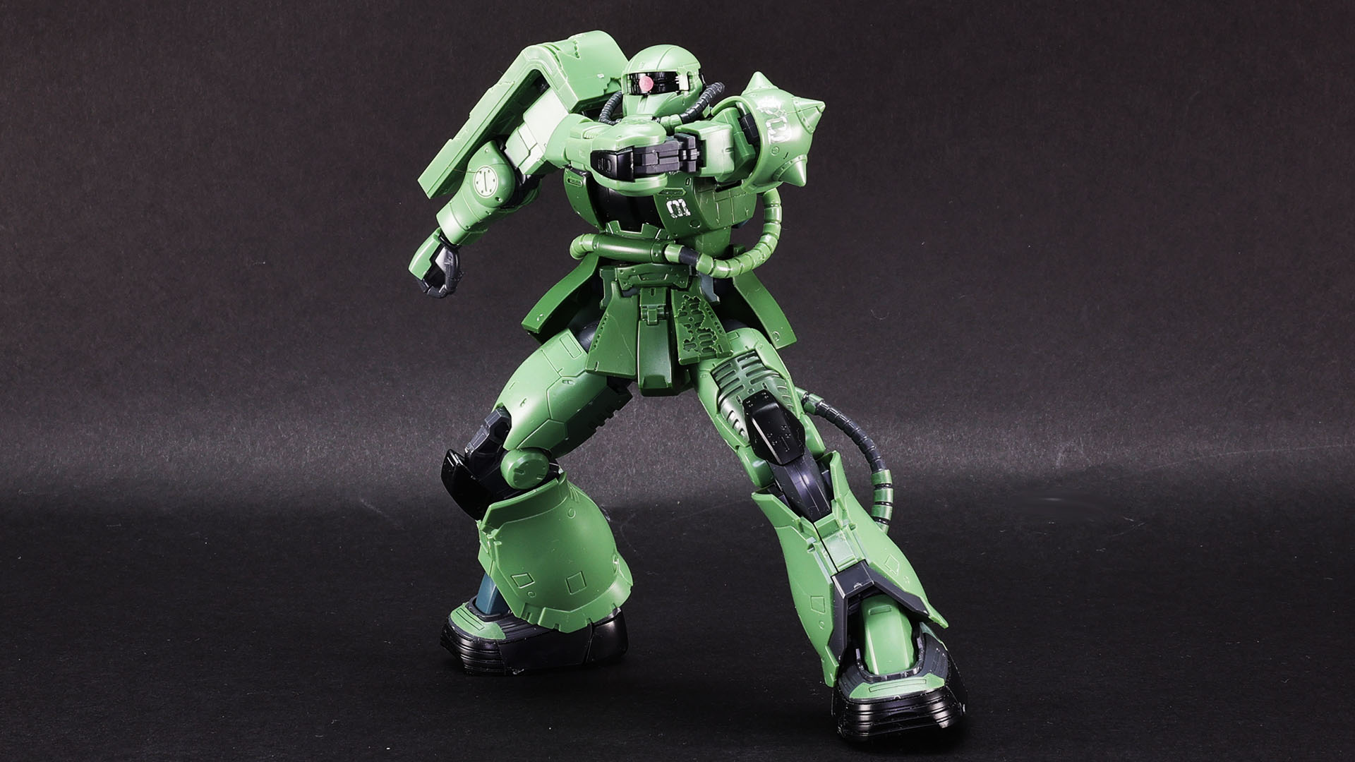 ドアンのザク、唯一の装備「ヒートホーク」