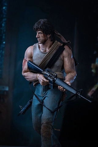 ランボーⅢ  1/6 ジョン・ランボー　フィギュア　three zero Rambo III 1/6 John Rambo – threezero store