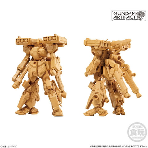 ガレージキット風食玩「ガンダムアーティファクト」の第3弾が