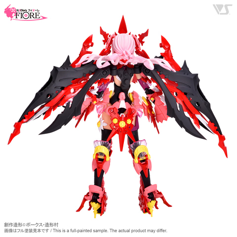 美少女プラモデル「ブロッカーズFIORE」シリーズの「ローズ」と
