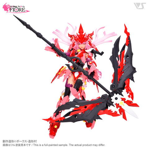 美少女プラモデル「ブロッカーズFIORE」シリーズの「ローズ」と