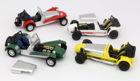 英国の名車「ケーターハム スーパーセブン」を1/43スケールで