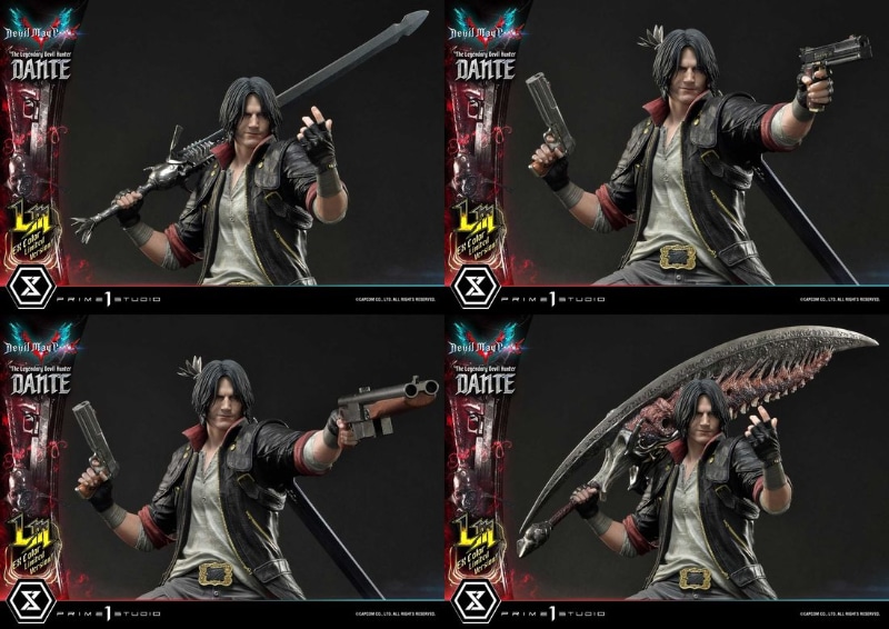 専用ベースは瓦解した街に魔界樹“クリフォト”が這う、ディストピアな世界観を表現したもの。悪魔「エンプーサ」の亡骸も没入感を深める。さらに同時発表のネロと並べれば、両翼が羽ばたくタイトルロゴをイメージしたデザインに。ディスプレイフィギュアとして楽しめる“レッドオーブ”も添えて、360度どこから隙の無いディスプレイが楽しめる