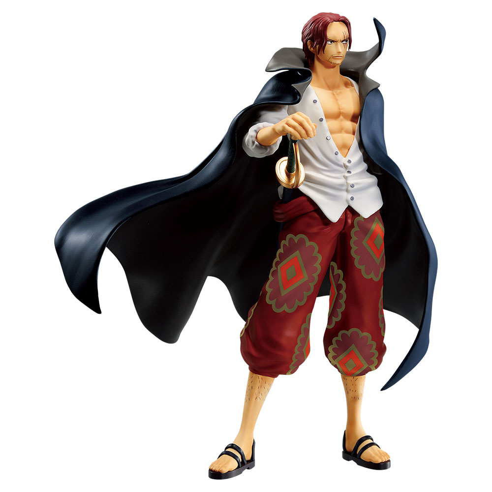 F賞：シャンクス フィギュア　サイズ：約16cm