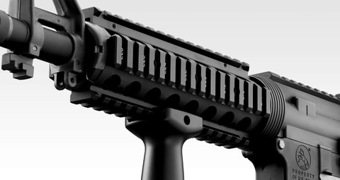 東京マルイ、ガスガン「CQBR ブロック1」とエアコッキングガン「VSR