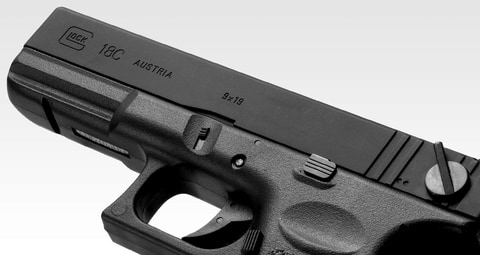 専用　東京マルイ　電動ガン　GLOCK グロック　18歳以上18C とUSP 東京マルイ、電動ガン「グロック18C」とエアコッキングガン