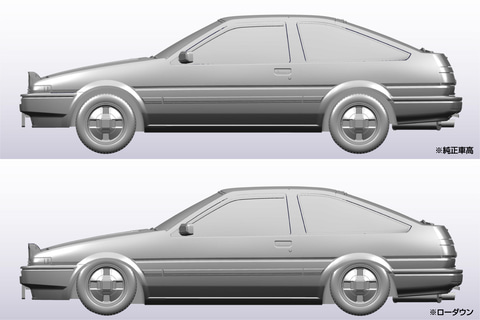 アオシマ、「頭文字D」よりSSR戦仕様の高橋啓介の「RX-7」など