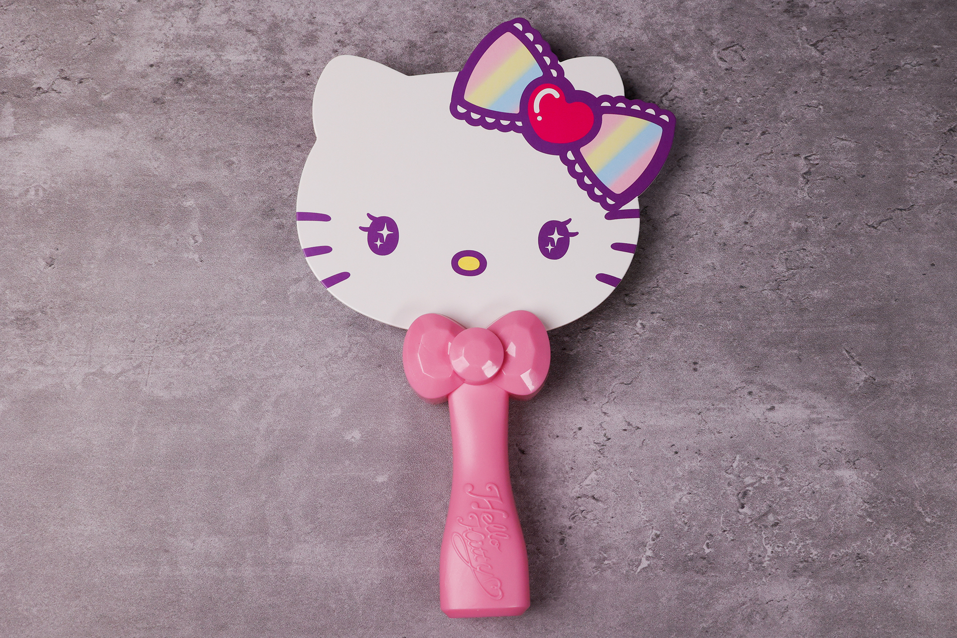 こちらがうちわを組み立てたところ