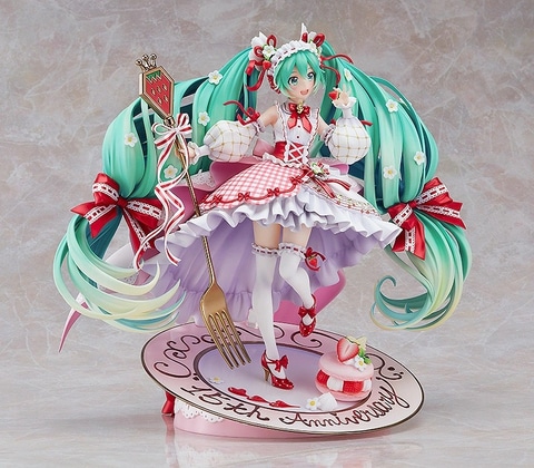 初音ミク」15周年にちなんだ苺（イチゴ）をモチーフにしたデザインの