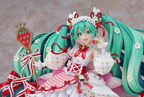 ◇ 初音ミク 15周年 いちごワンピース コスプレ 衣装 VOCALOID