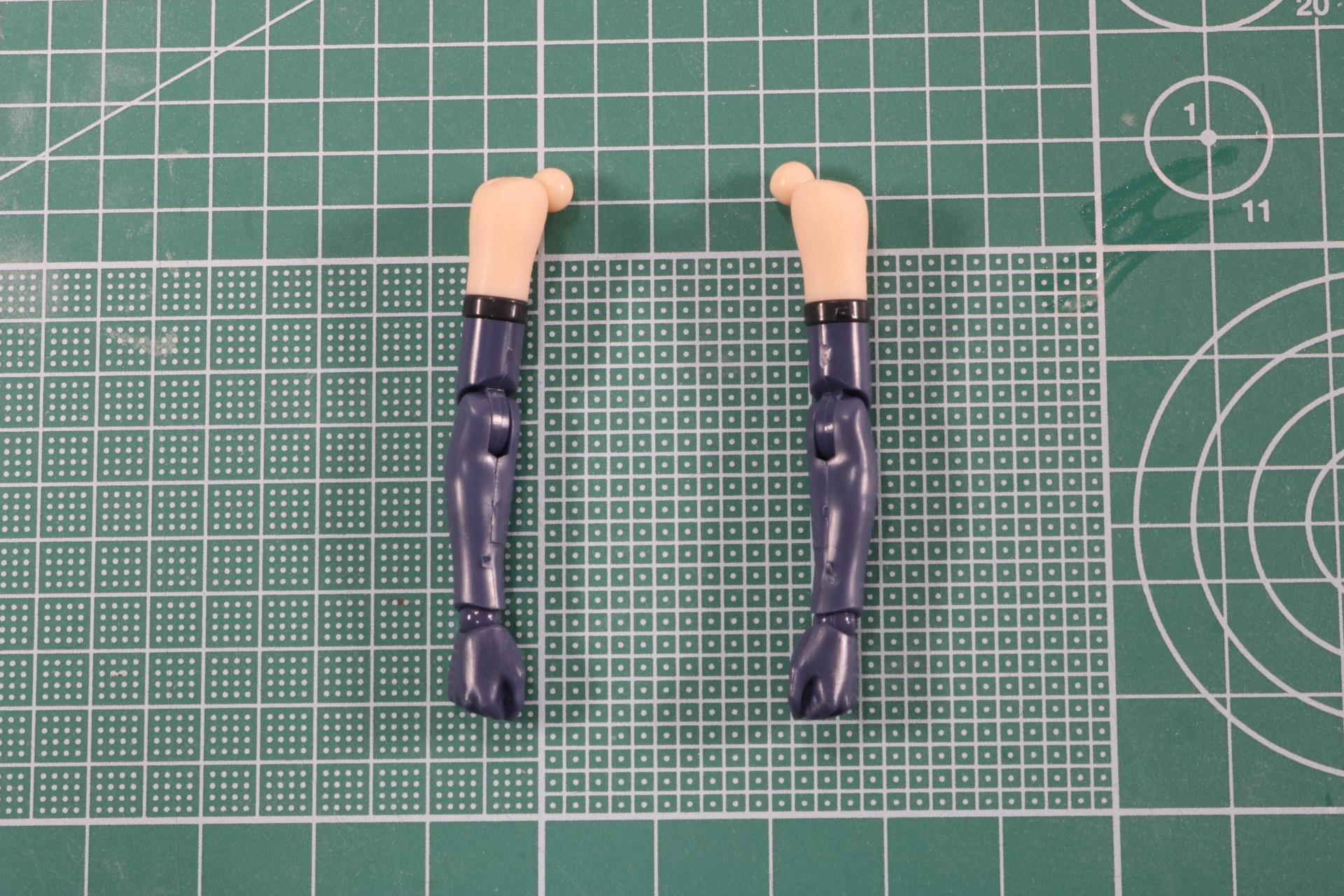 腕部完成