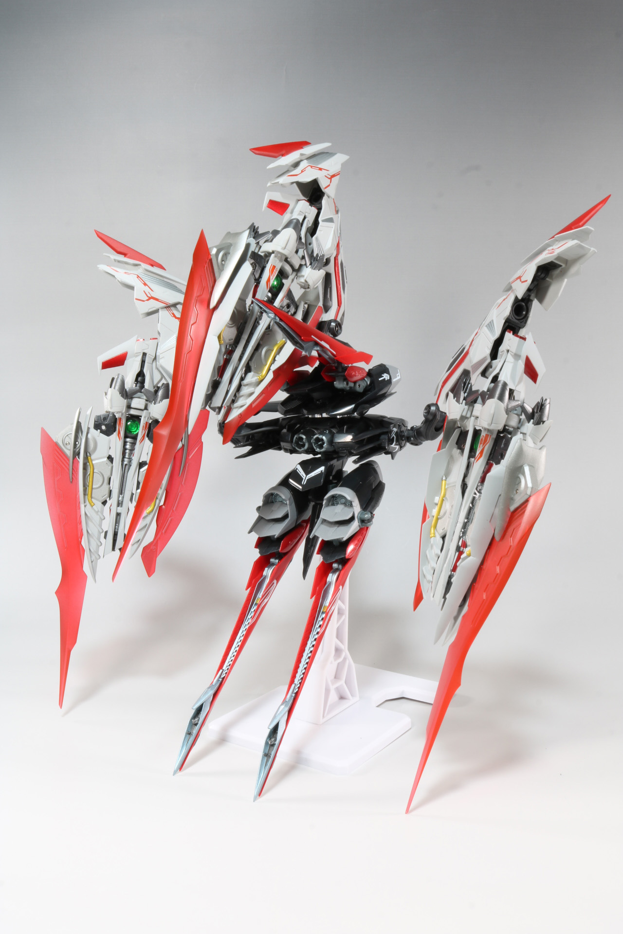 サイドとトップブースターにネオカレトヴルッフのウイングモードを取りつける