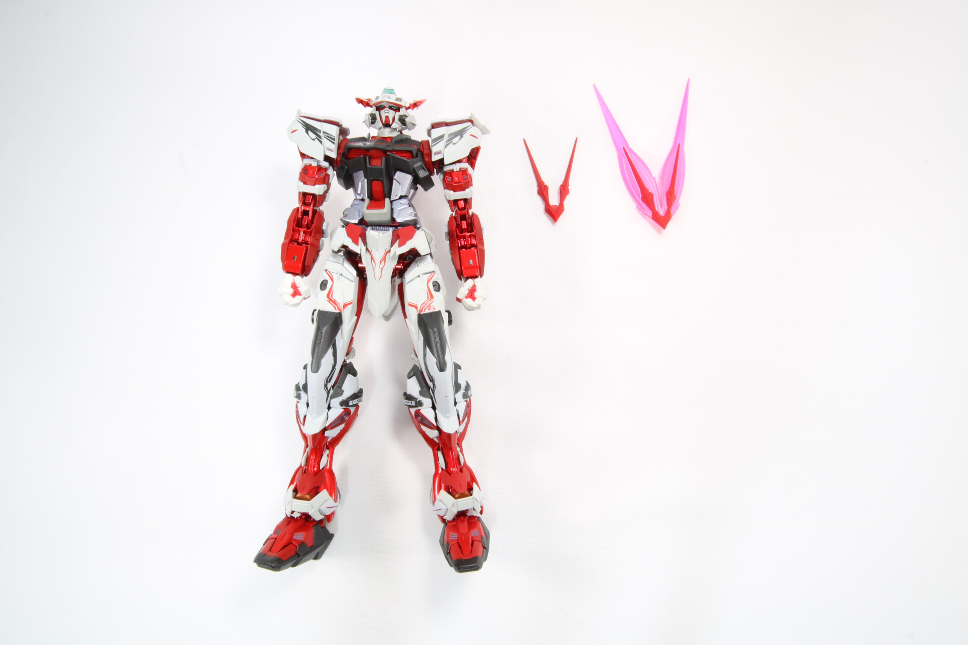 本体と通常アンテナパーツとエフェクト付きアンテナ