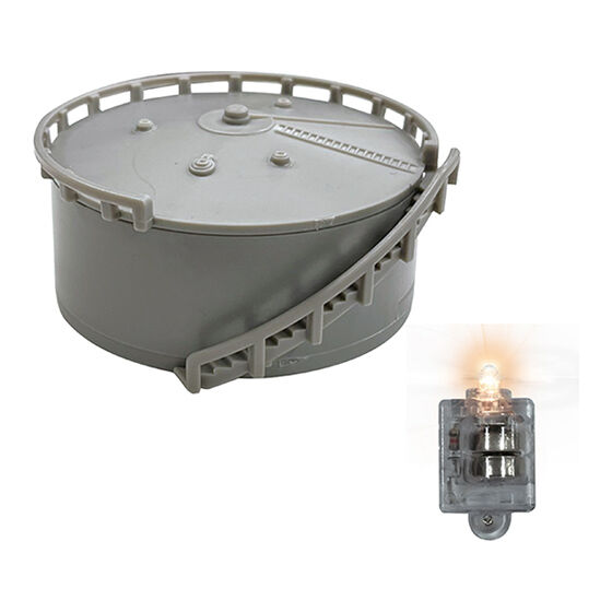 石油タンク（無彩色）+ルミナスユニット