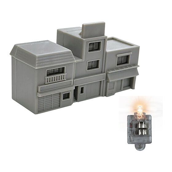 民家（無彩色）+ルミナスユニット