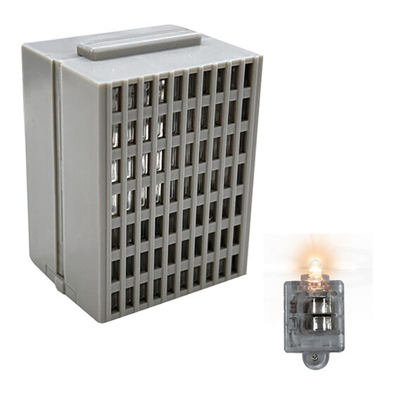 高層ビル（無彩色）+ルミナスユニット