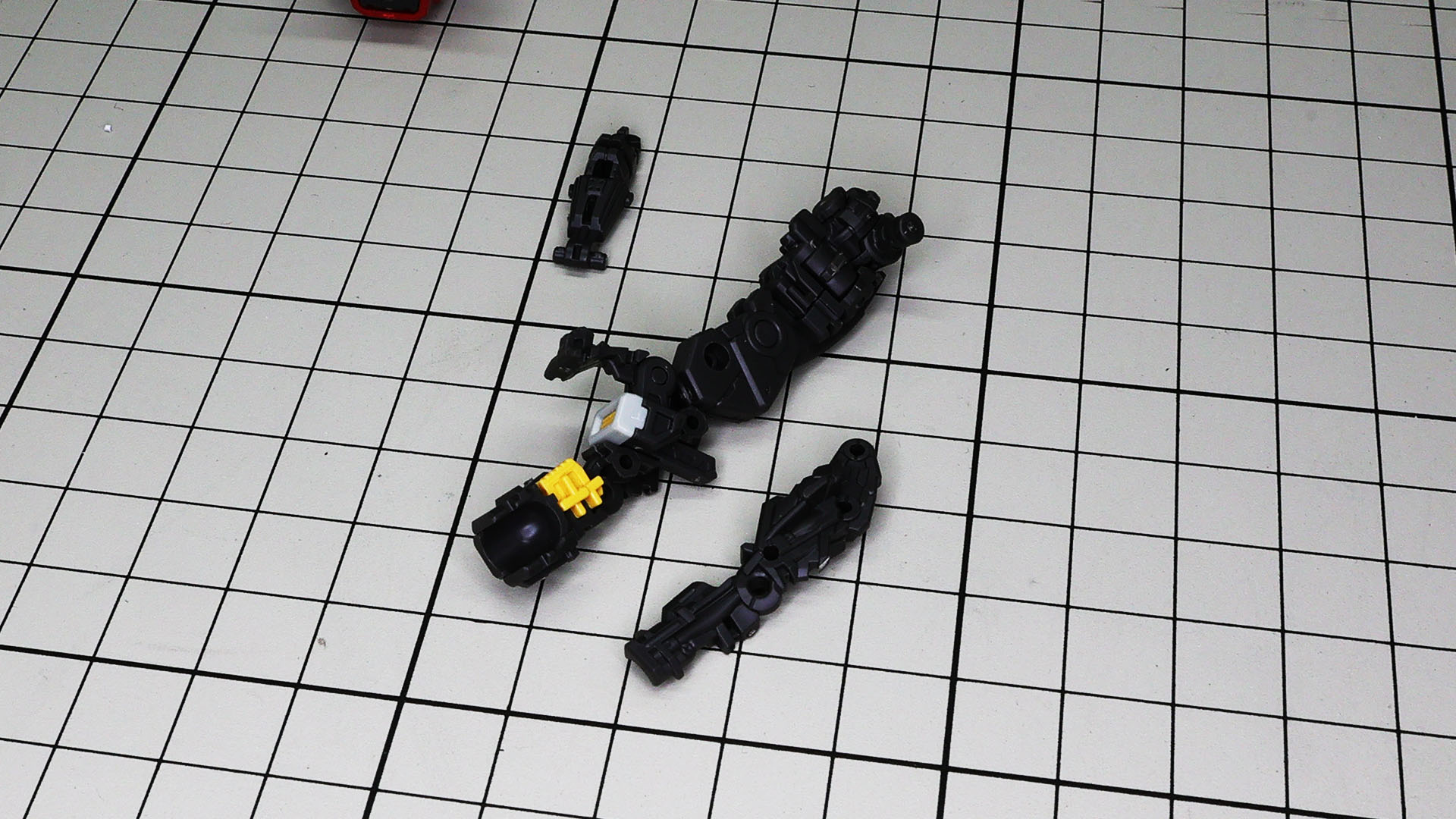 バーニアの黄色を再現するだけのためのこの構造がすごい！