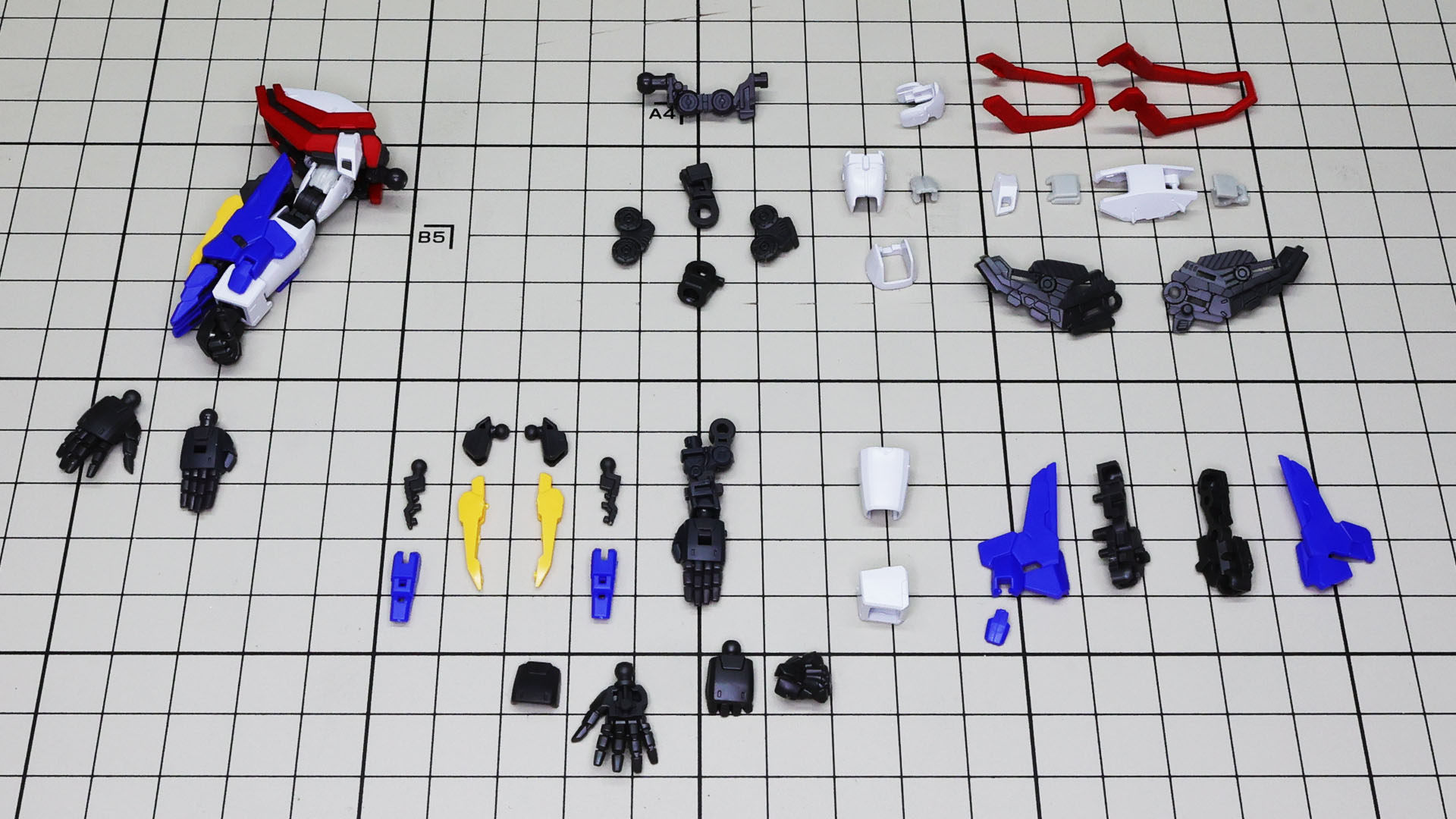 面倒そうなメカフレームはほぼ完成しています