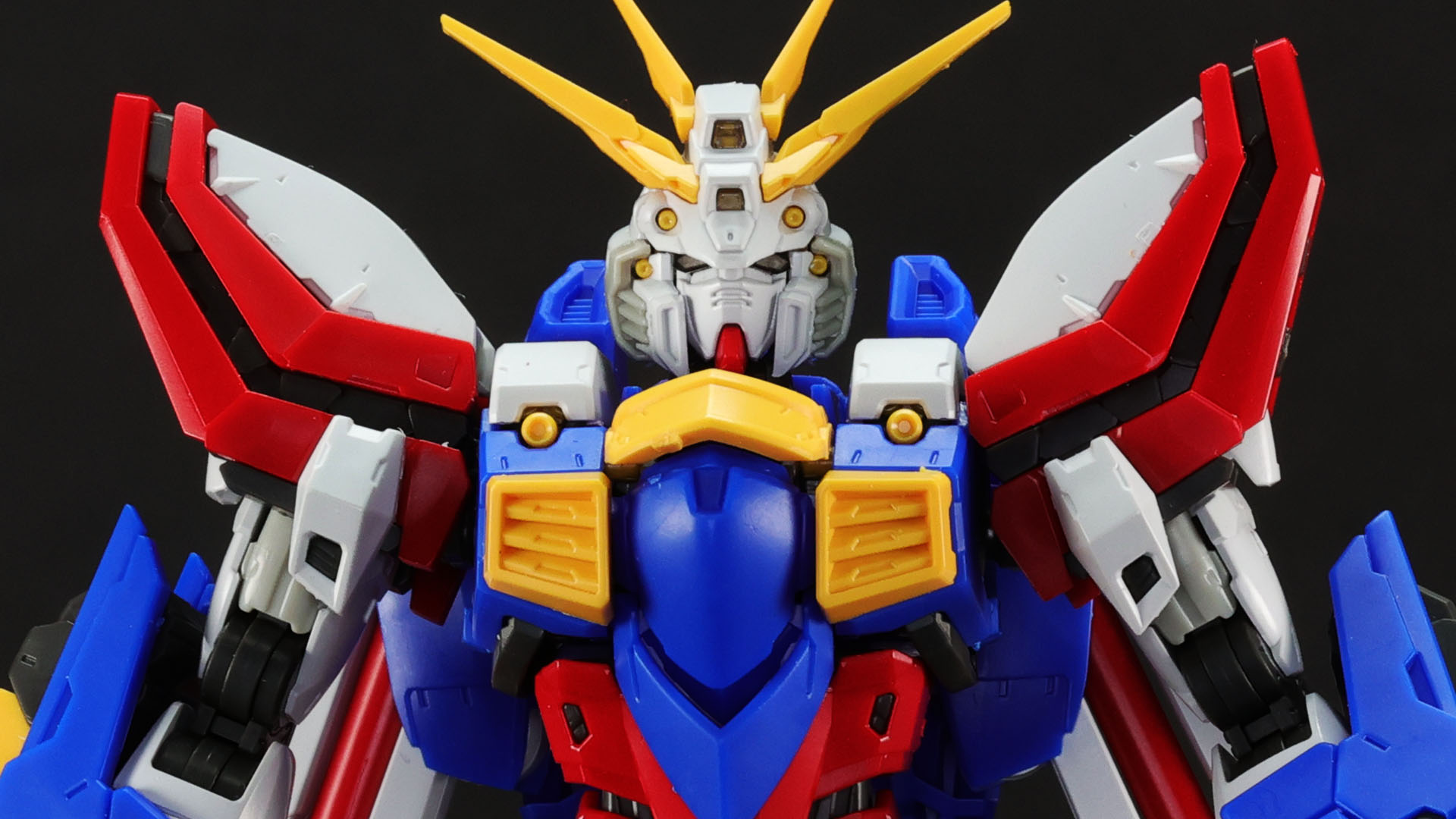 超絶ディテール＆超絶可動のゴッドガンダムを誰でも組み上げられます