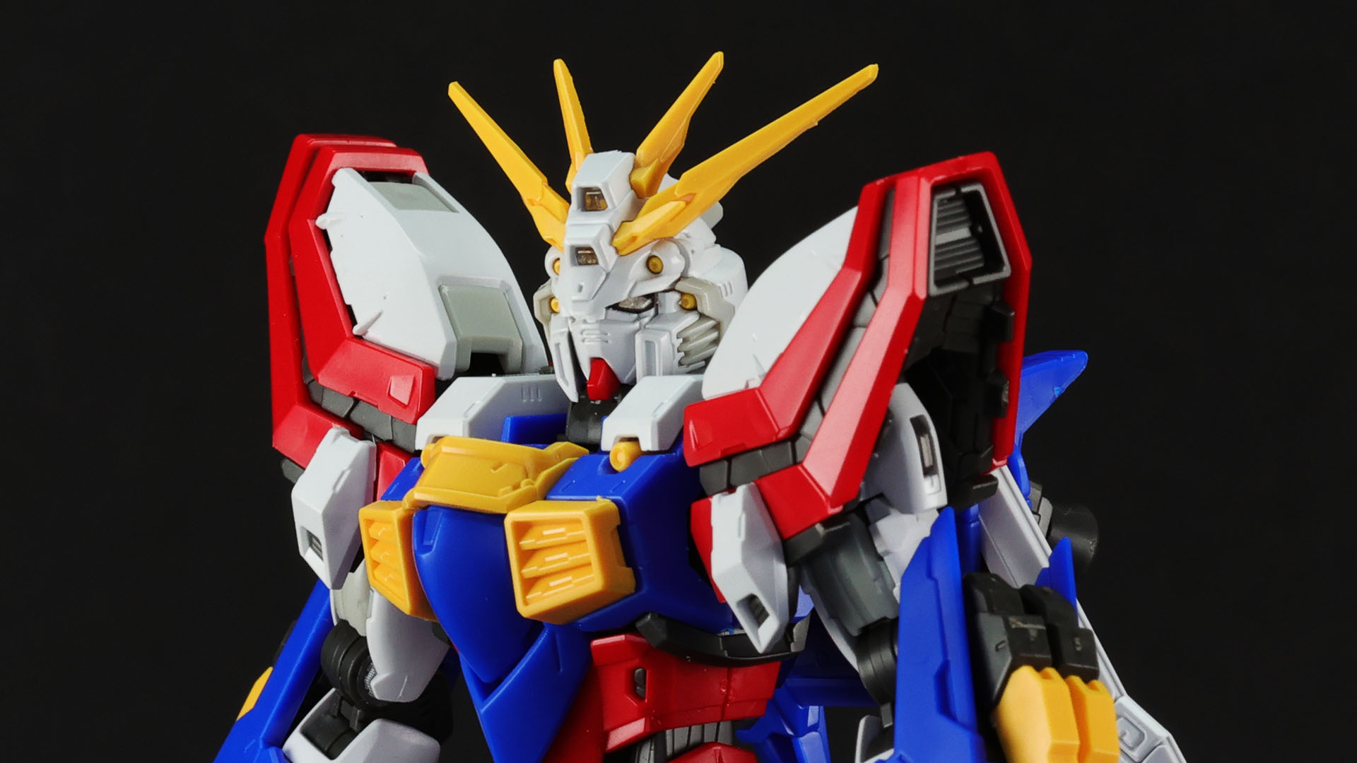 各部のメカフレームとのコントラストがすばらしいです