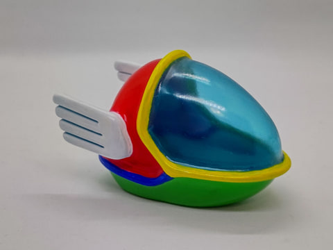 ファンタジーゾーン」の主人公「オパオパ」のソフビフィギュアがトライ